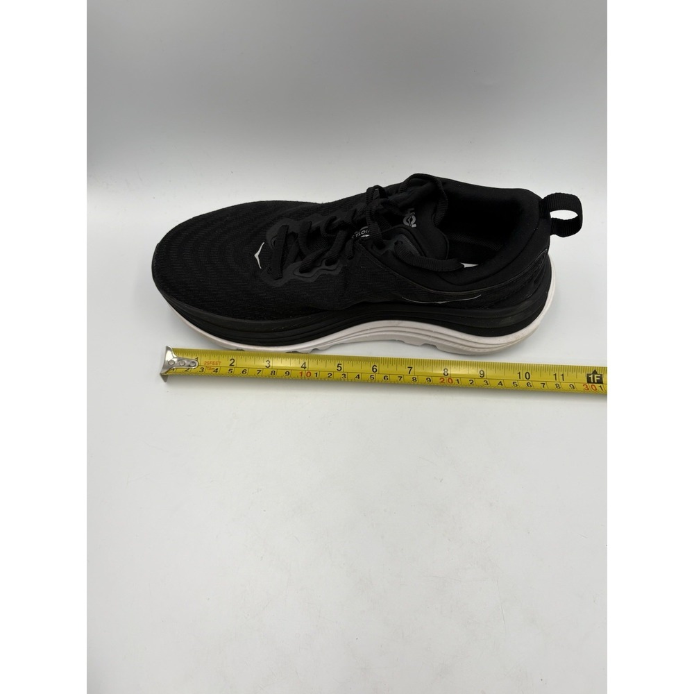 Hoka One One HOKA Gaviota 5 Black White Low Top Mesh Women 8B 1134235-BWHT - Picture 9 of 13